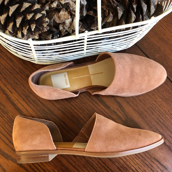 Dolce Vita Camry Suede d'Orsay Flats - Picture 2 of 4